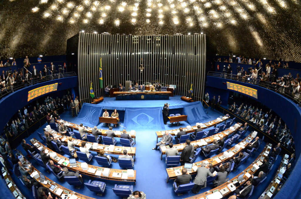 Plenário do Senado Federal Foto: Ana Volpe/ Senado.