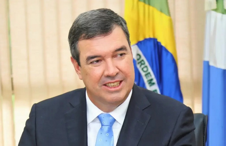 Governador Eduardo Riedel (Foto: Reprodução).